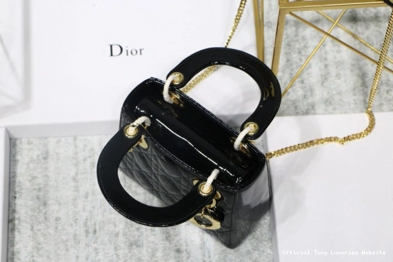 Tony Luxuries Cow Mini With diro leather patent Lady 0815